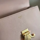 Celine Women Teen Nino Bag in Smooth Satinated Calfskin-Pink 118113GG2