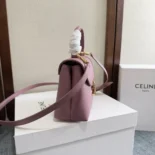 Celine Women Teen Nino Bag in Smooth Satinated Calfskin-Rose