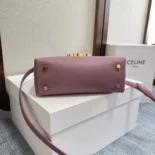 Celine Women Teen Nino Bag in Smooth Satinated Calfskin-Rose