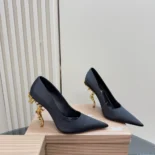 Christian Louboutin Women Belle Pump 100 mm Pumps Crepe Satin-Black