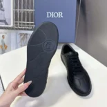 Dior Men B01 Matchpoint Sneaker Black Smooth Calfskin
