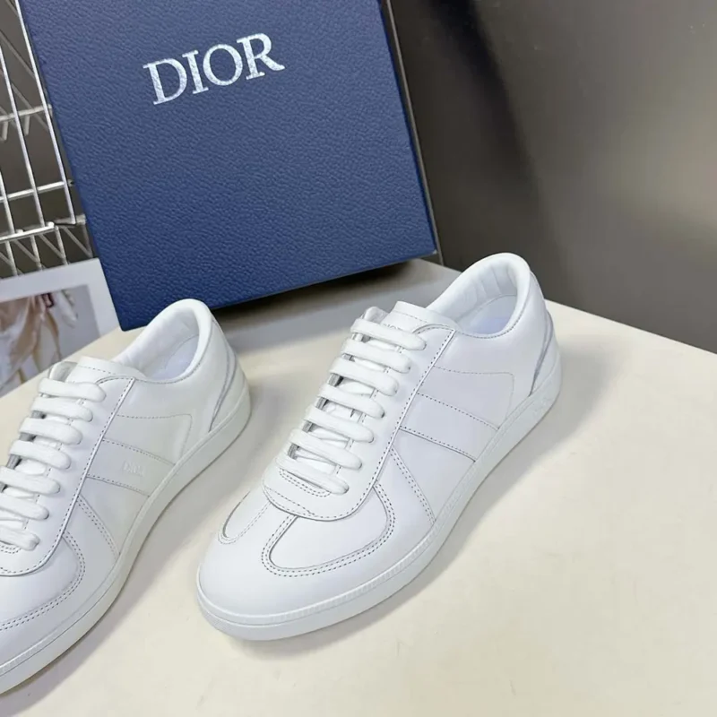Dior Men B01 Matchpoint Sneaker White Smooth Calfskin