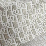 Dior Men Hooded Jacket Beige Technical Jacquard Taffeta with Dior Oblique Motif