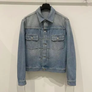 Dior Men MKII Jacket Light Blue Cotton Twill 013D480M360X