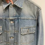 Dior Men MKII Jacket Light Blue Cotton Twill 013D480M360X