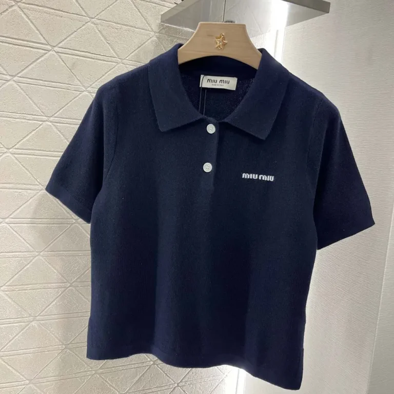 Dior Women Cotton Piqué Polo Shirt MJN53514RW