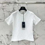 Fendi Women White FF Viscose Jumper-White FZX999AQ41F1M2A