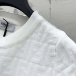 Fendi Women White FF Viscose Jumper-White FZX999AQ41F1M2A