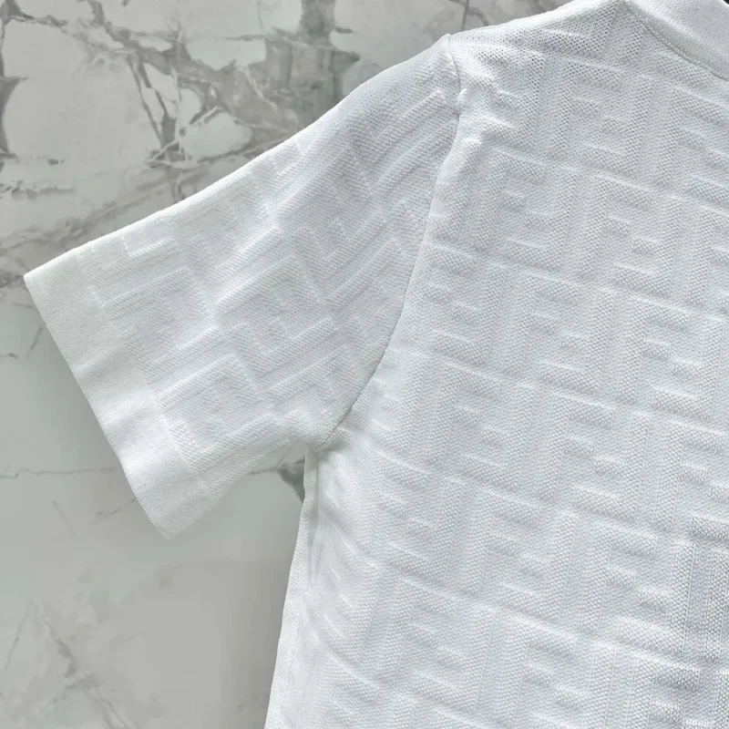 Fendi Women White FF Viscose Jumper-White FZX999AQ41F1M2A