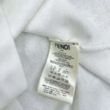 Fendi Women White FF Viscose Jumper-White FZX999AQ41F1M2A