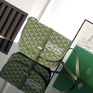 Goyard Unisex Belvedere PM Bag-Green BELGYDPMLTY29CG29P