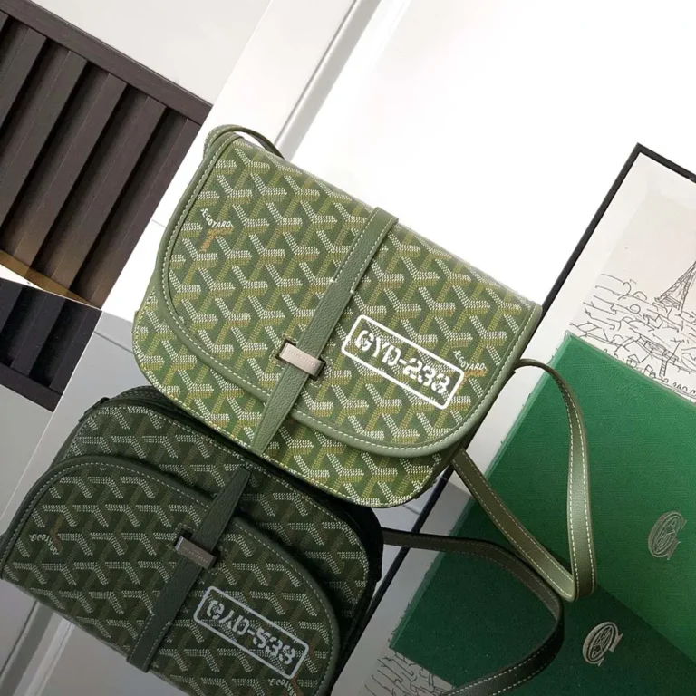 Goyard Unisex Belvedere PM Bag-Green BELGYDPMLTY29CG29P