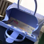 Goyard Women Saïgon Tote Bag-Blue SACEFLMMLTY44CL44P