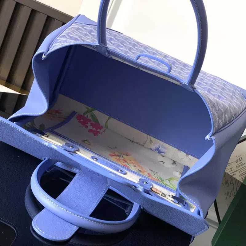 Goyard Women Saïgon Tote Bag-Blue SACEFLMMLTY44CL44P