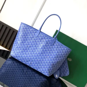 Goyard Women Saint Louis GM Bag-Blue STLEFLGMLTY44CL44P