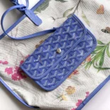 Goyard Women Saint Louis GM Bag-Blue STLEFLGMLTY44CL44P