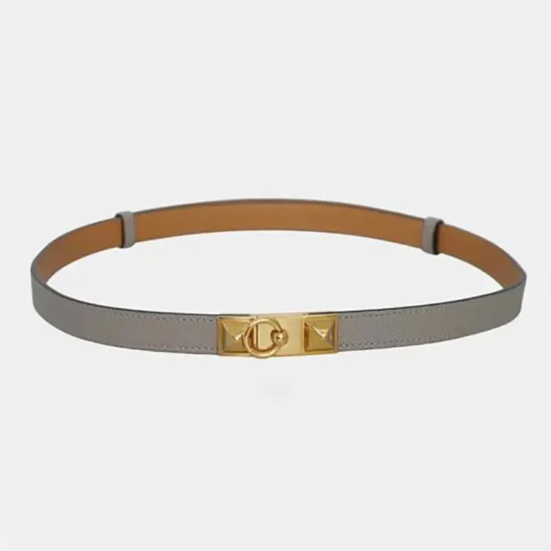 Hermes Unisex Collier de Chain Bellt in Epsom Calfskin