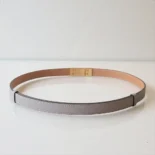 Hermes Unisex Collier de Chain Bellt in Epsom Calfskin