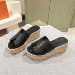 Hermes Women Eze 30 Sandal Black H221026Z02