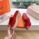 Hermes Women Eze 30 Sandal-Red H232150Z2K