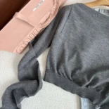 Miu Miu Women Wool Boat-neck Sweater MMLB0716WS