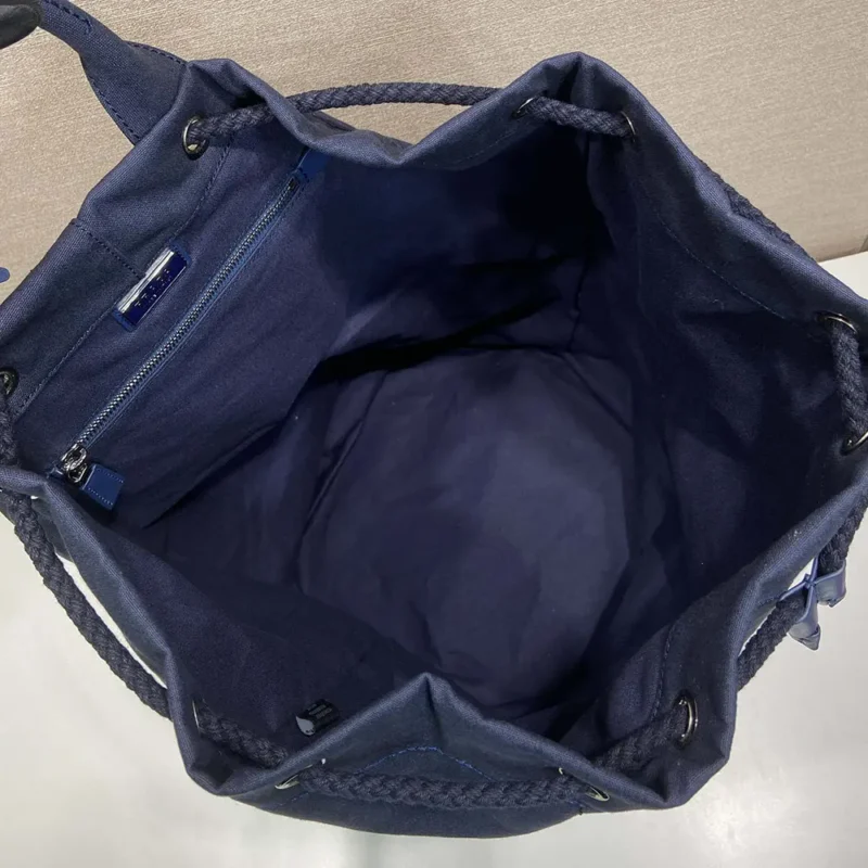 Prada Unisex Canvas Drawstring Duffle Bag 2VY0112CYA