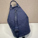 Prada Unisex Canvas Drawstring Duffle Bag 2VY0112CYA