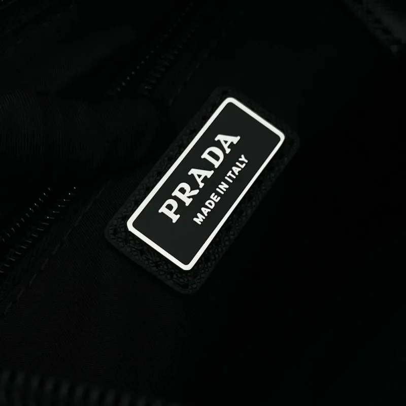 Prada Unisex Large Re-Nylon and Saffiano Leather Shoulder Bag