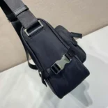 Prada Unisex Large Re-Nylon and Saffiano Leather Shoulder Bag