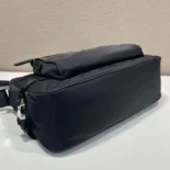 Prada Unisex Large Re-Nylon and Saffiano Leather Shoulder Bag