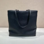 Prada Unisex Leather Tote-Black 2VG1302BBE