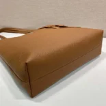 Prada Unisex Leather Tote-Brown 2VG1302BBE