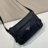 Prada Unisex Medium Re-Nylon and Saffiano Leather Shoulder Bag