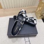 Prada Women Printed Leather Ballerinas 1F794NASAF0G3NFD005