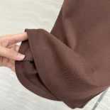 Prada Women Ribbed Knit Top-Cocoa Brown 39576L14L0