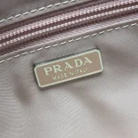 Prada Women Small Padded Re-Nylon Shoulder Bag-Pink