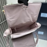 Prada Women Small Padded Re-Nylon Shoulder Bag-Pink