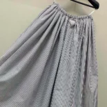 Prada Women Striped Poplin Skirt 21X00016QH