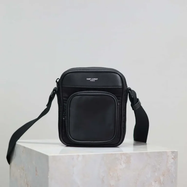 Saint Laurent YSL Unisex City Saint Laurent mini Camera Bag in Nylon