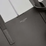 Saint Laurent YSL Women Shopping Saint Laurent in Leather-Gray