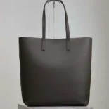 Saint Laurent YSL Women Shopping Saint Laurent in Leather-Gray