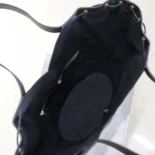 Saint Laurent YSL Women Y Large Hobo in Leather-Black