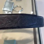 Salvatore Ferragamo Unisex Reversible and Adjustable Gancini Belt-Black