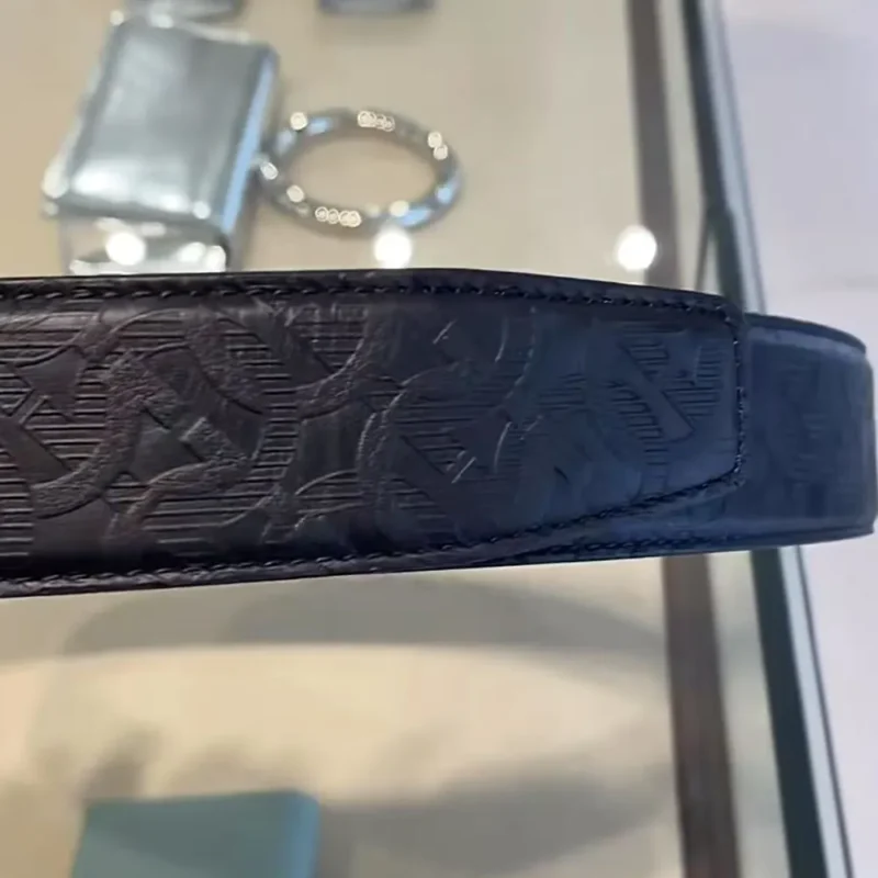 Salvatore Ferragamo Unisex Reversible and Adjustable Gancini Belt-Black