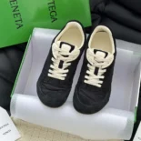 Bottega Veneta Unisex Orbit Flash Sneaker-Black 838384V3M