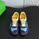 Bottega Veneta Unisex Orbit Flash Sneaker-Blue 838384V3M