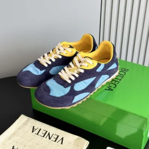 Bottega Veneta Unisex Orbit Flash Sneaker-Blue 838384V3M