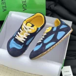 Bottega Veneta Unisex Orbit Flash Sneaker-Blue 838384V3M