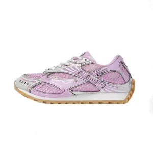 Bottega Veneta Unisex Orbit Sneaker-Pink 741357V2X406151