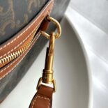 Celine Unisex Large Travel Bag in Triomphe Canvas with Celine Print